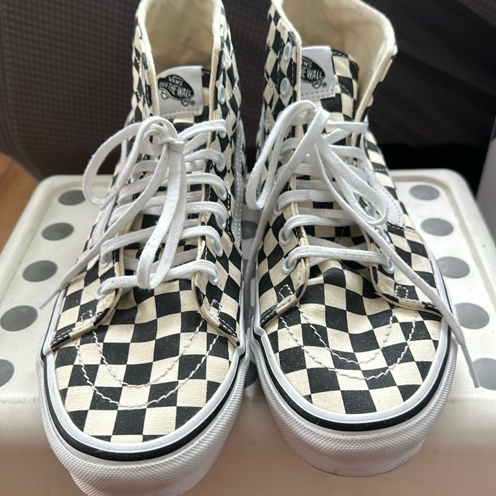 Vans Hightop checkered